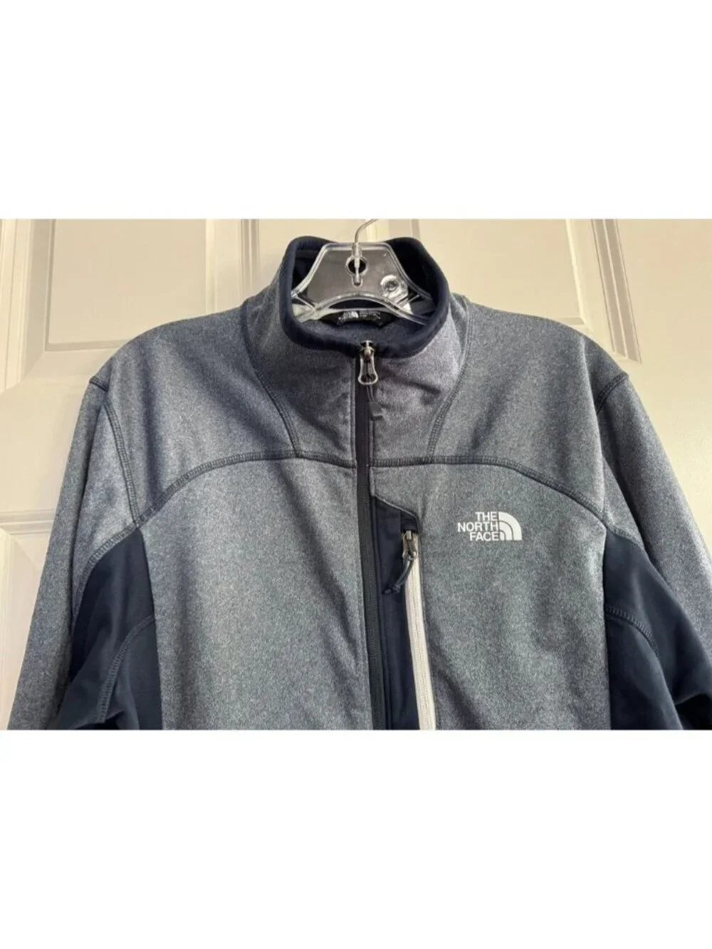 The North Face Cinder Tenacious Jacket Full Zip Prussian Blue Heather Men's M